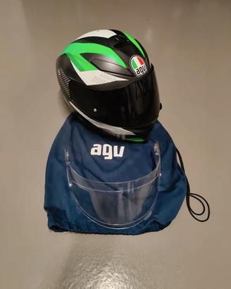 AGV K5 S Casco Integrale Moto Tg MS Visiera Paraso