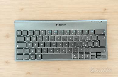 Tastiera Logitech bluetooth portatile per Tablet