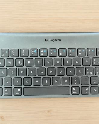 Tastiera Logitech bluetooth portatile per Tablet