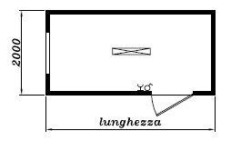 Box Prefabbricato Coibentato Monoblocco 3 m x 2 m