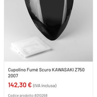 Cupolino Kawasaki z750  2007/2011