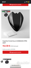 Cupolino Kawasaki z750  2007/2011
