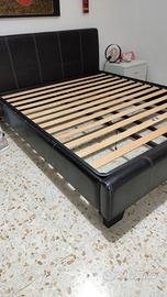 letto in pelle 150