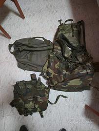 ZAINI MILITARI ESERCITO ITALIANO TRIS MIMETICO!!!!