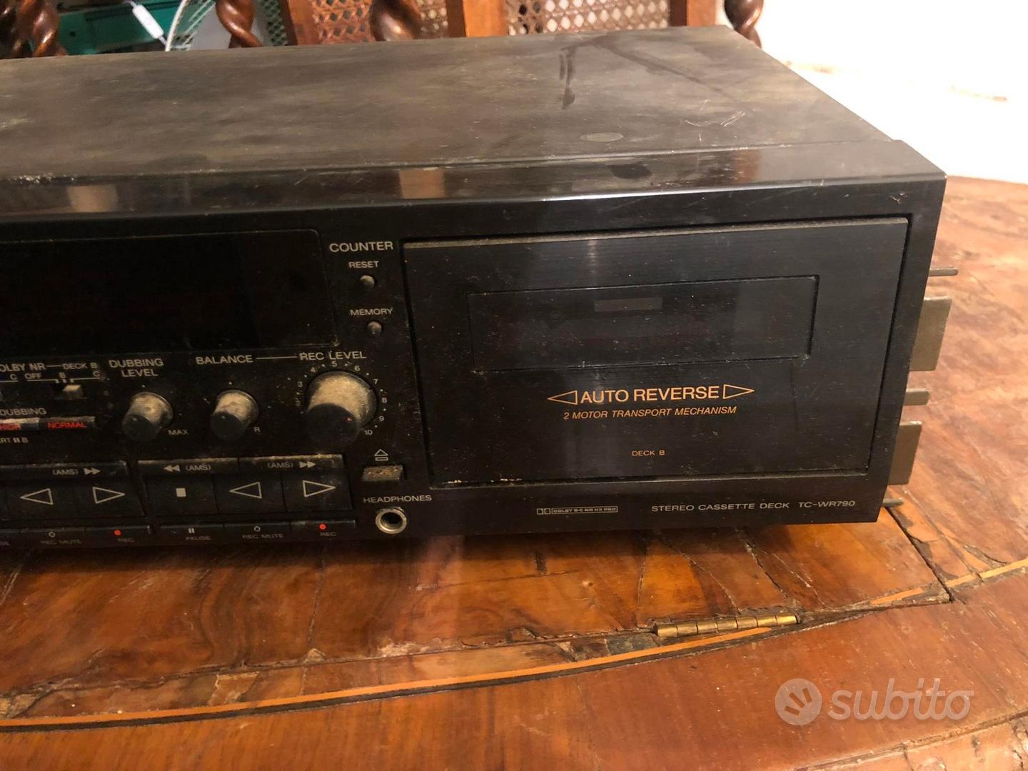 lettore-di-cassette-sony-tc-wr790-audio-video-in-vendita-a-firenze