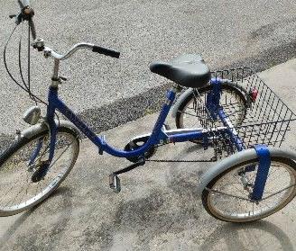 bici 3 ruote,pieghevole con cambio a 7 velocità