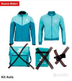 Kit abbigliamento deliveroo