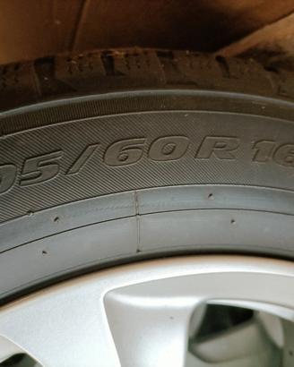 Gomme invernali 205/60/16 + cerchi in lega