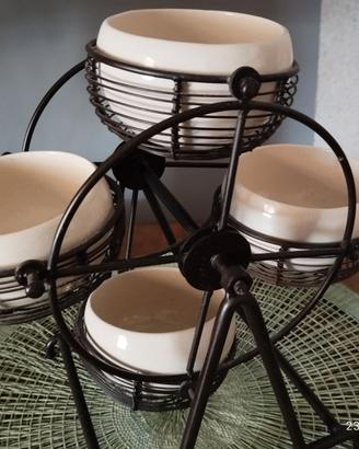 Ruota con ciotoline in ceramica Maison du Monde