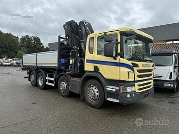 Scania P410 gru e ribaltabile