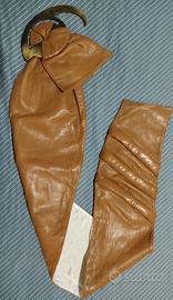 fusciacca artigianale in pelle