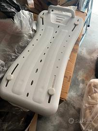 Seduta da bagno regolabile con  maniglia