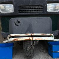 Bull bar lungo doppio traversino ape 50