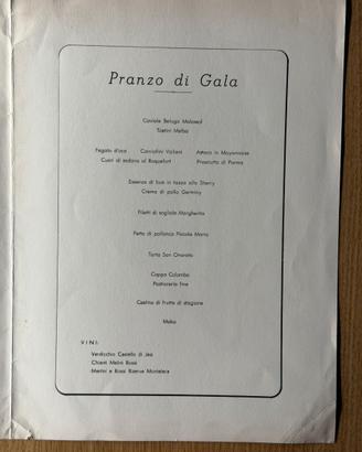 Menu TN Cristoforo Colombo manufatti di lino