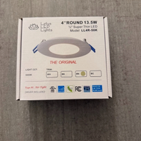 Lampada LED da Incasso Round 4'' 50K – LL4-50K-BN