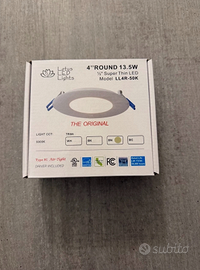 Lampada LED da Incasso Round 4'' 50K – LL4-50K-BN
