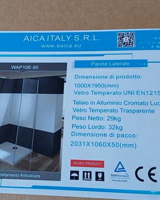 box doccia nuovo della Aica 70X100X195