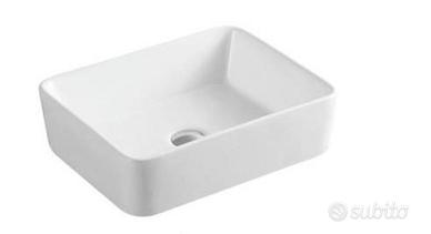 lavabo appoggio in ceramica 48x37cm