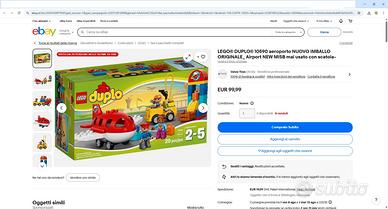 Lego Duplo 10590 aeroporto