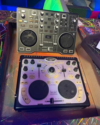 2 mini DJ console hercules