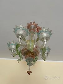 2 Lampadari Murano e applique