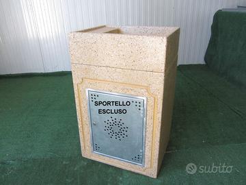 lavello con mobile in cemento