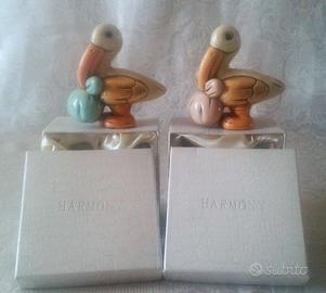 2 Cicogne Battesimo Harmony Originale