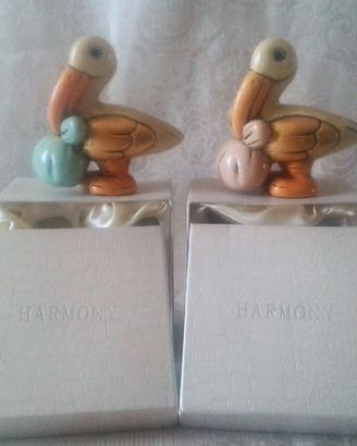 2 Cicogne Battesimo Harmony Originale