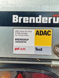 Rimorchio Brenderup 750 kg 