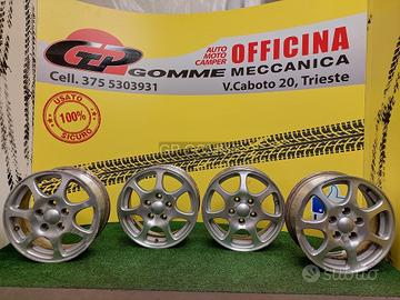 4 Cerchi Lega 16 pollici Renault,Nissan,Suzuki