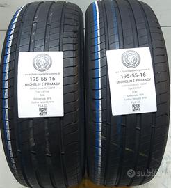 2 GOMME 195 55 16 MICHELIN A72803
