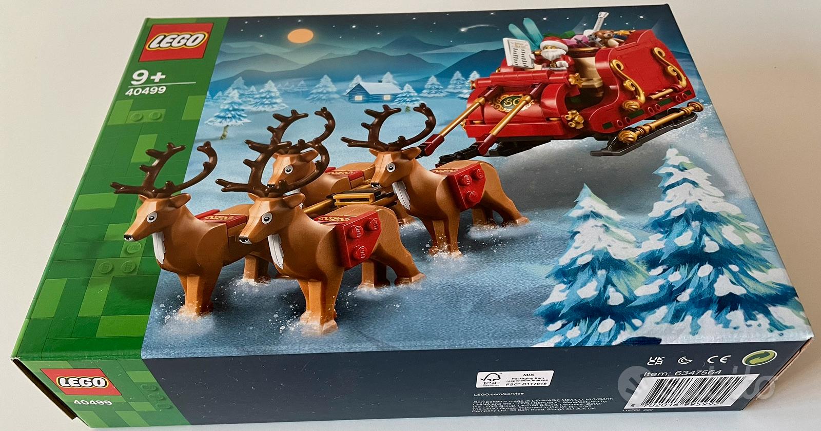 La slitta di babbo Natale - Lego 40499 - Lego A/S System - Set mattoncini -  Giocattoli