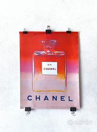 N°3 Poster Pubblicitari "Chanel" by Andy Warhol