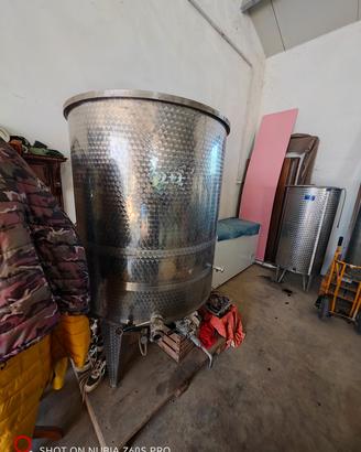 Cisterna acciaio inox 