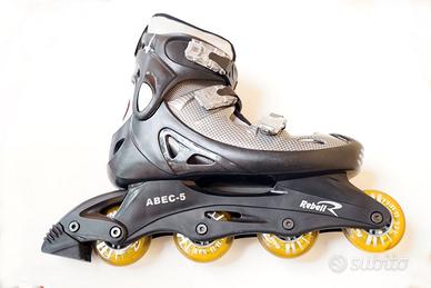 Rebell pattini in linea +protezioni