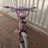 bici bambina taglia 16
