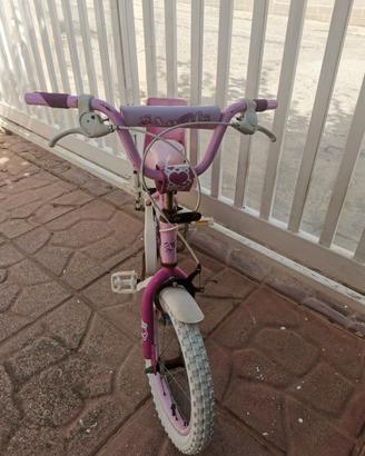 bici bambina taglia 16