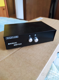 Switch manuale ethernet Konig