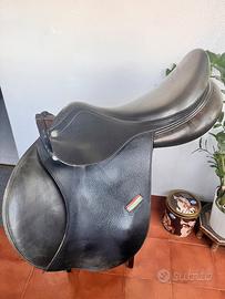 Sella equestro da salto misura 17,5
