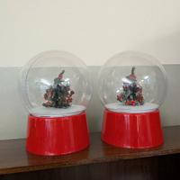 Grandi Sfere Natalizie con albero di Natale