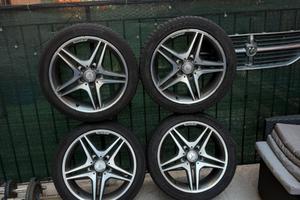 Set di 4 gomme con cerchi mercedes benz originali
