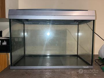 Acquario 50 litri con filtro e riscaldatore