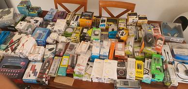 lotto telefonia cavi caricattori cuffie tul