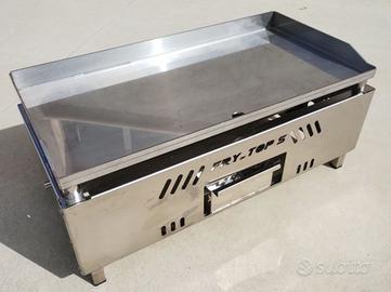 Piastra cottura FRY-TOP acciaio inox