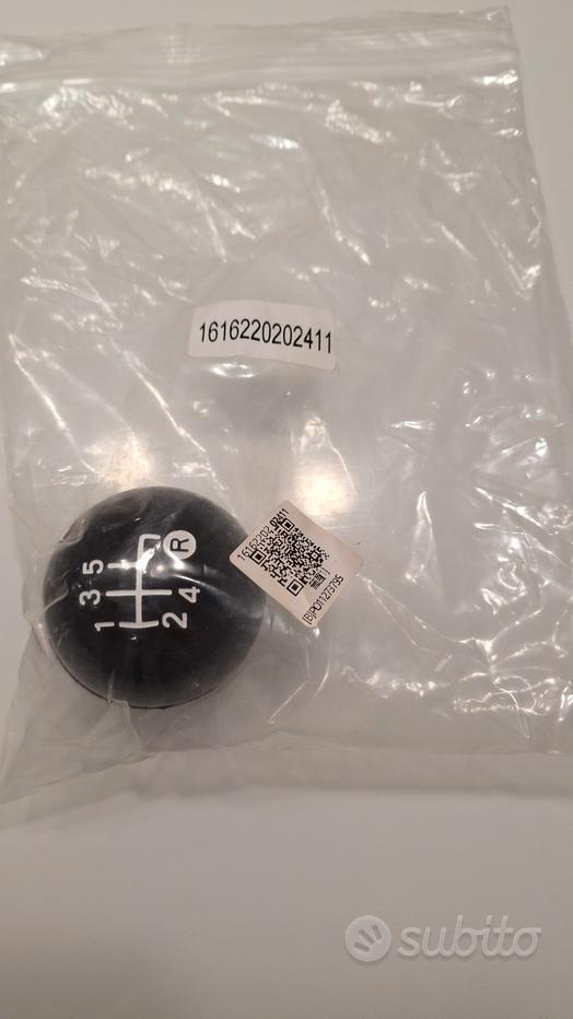 POMELLO LEVA CAMBIO A FUNGHETTO IN METALLO NERO FIAT 500 - Foto 9