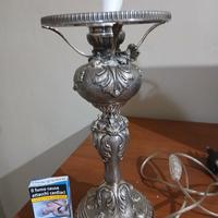 lampada in argento 800