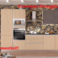 Cucina componibile lineare L.365  cm