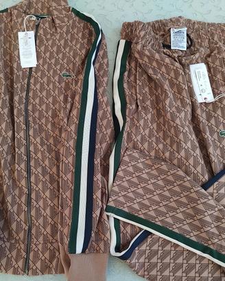 Felpa Completo Tutta Lacoste uomo tg. M-L-XL-XXL 