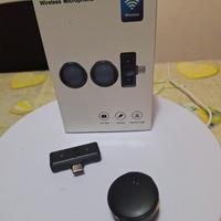 Microfono wireless Lavalier 