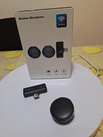 Microfono wireless Lavalier 